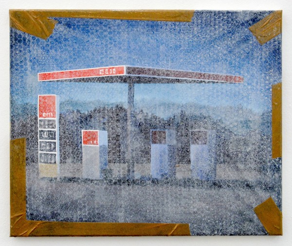 Jochen Muhlenbrink - Farbstoff E630 - 50x60cm Olieverf en acrylverf op linnen