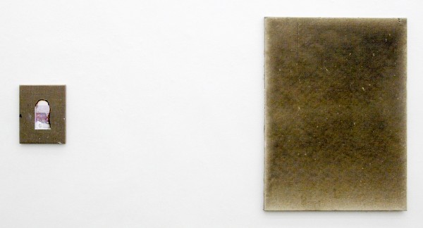 Jochen Muhlenbrink - Schoner Streben & Euro - 100x74cm & 30x24cm Acrylverf op linnen