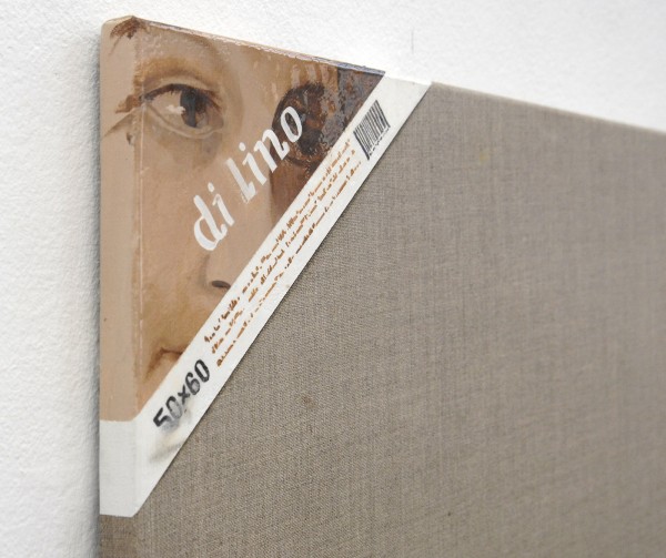 Jochen Muhlenbrink - o dilino puro & di lino - 60x50cm Olieverf en acrylverf op linnen (detail)