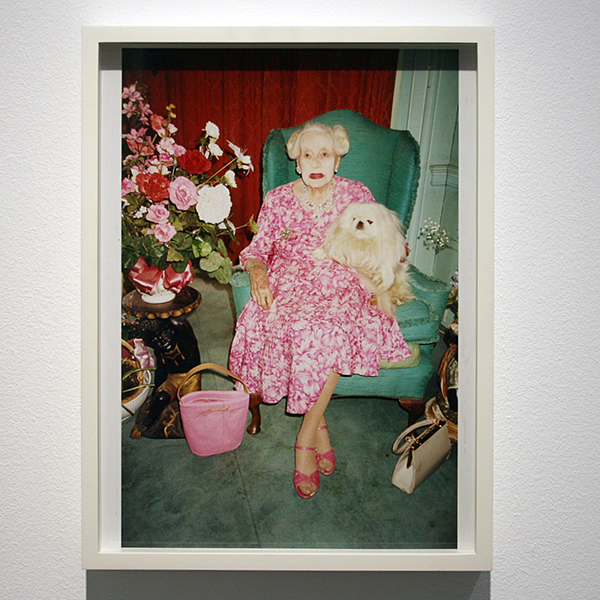 Juergen Teller - Dame Barbara Cartland, Hertfordshire - C-Print 2000