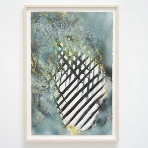 Katharina Grosse - Zonder Titel - Acrylverf op papier