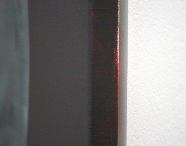 Katinka Lampe - Untitled (121625) - 80x80cm Olieverf op canvas (detail)