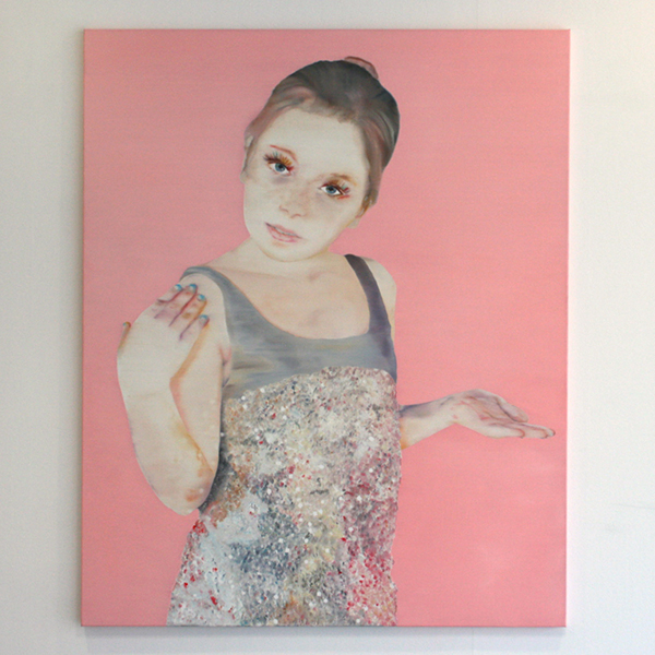 Katinka Lampe - Untitled (131636) - 160x130cm Olieverf op canvas