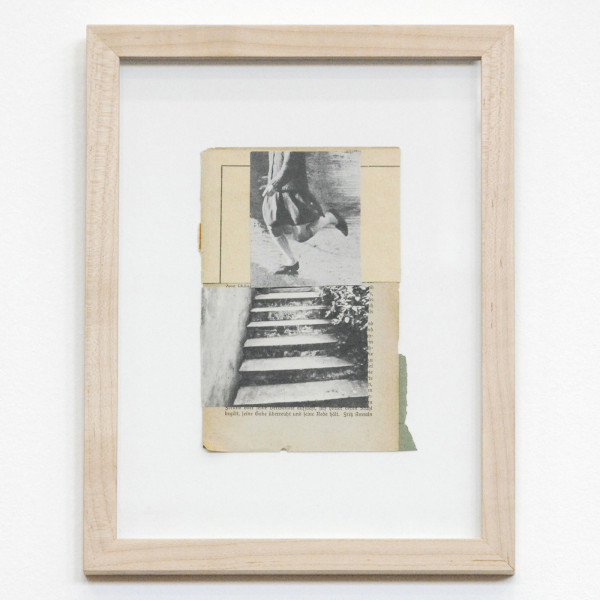 Katrien de Blauwer - Sehnsucht (6) - 11x16cm Gevonden materiaal 2012