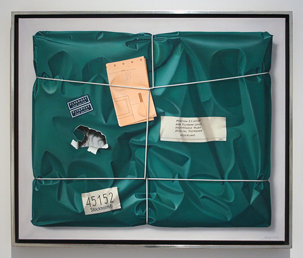 Kees Gerritse - Pakketpost - Olieverf op doek 1977