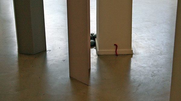 Kim van Erven - Things Are Coming Along I:II:III - MDF en mixed media (detail)