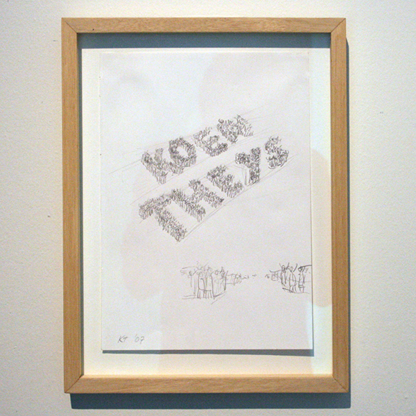 Koen Theys - Storyboard Koen Theysland - 30x21cm Potlood op papier
