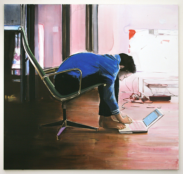 Koen Vermeule - Buzz - 180x190cm Olieverf op canvas