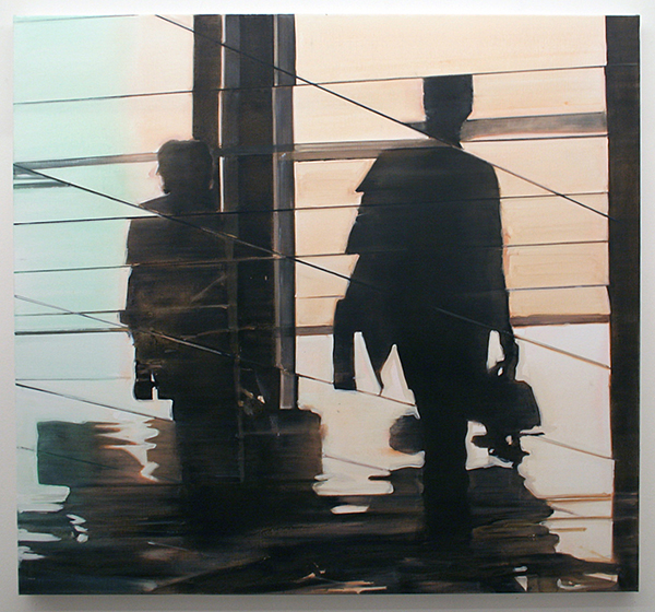 Koen Vermeule - The Arrival - 120x130cm Olieverf op canvas