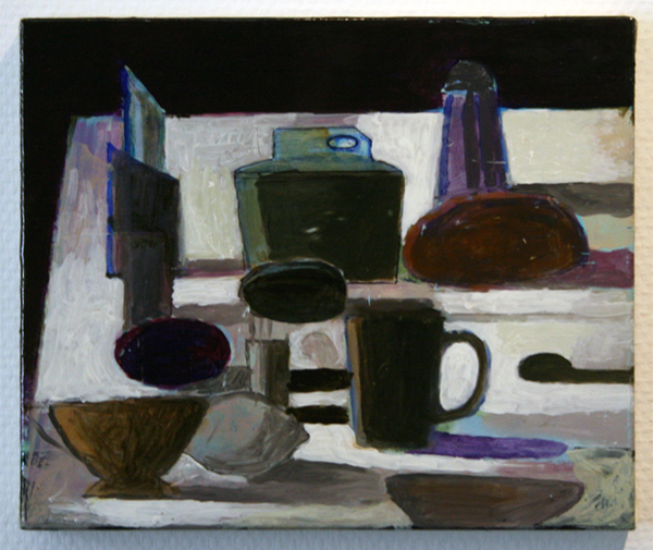 Kris Duys - Stilleven - 25x29cm Olieverf op linnen Kris Duys - Stilleven - 25x29cm Olieverf op linnen