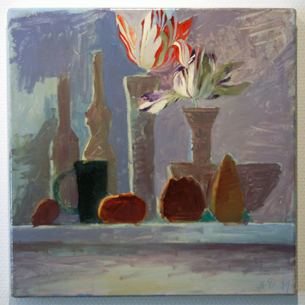 Kris Duys - Stilleven - 40x40cm Olieverf op linnen_2 Kris Duys - Stilleven - 40x40cm Olieverf op linnen
