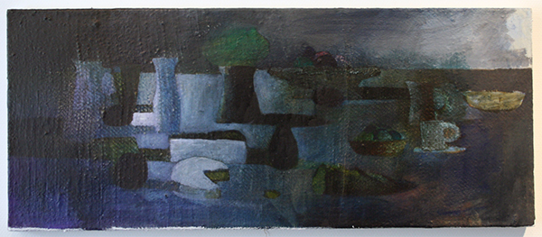 Kris Duys - Stilleven - 48x112cm Olieverf op linnen Kris Duys - Stilleven - 48x112cm Olieverf op linnen