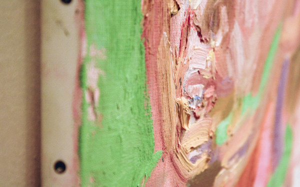 Leah Blits - Mind, Matter - 30x40cm Olieverf op canvas (detail)