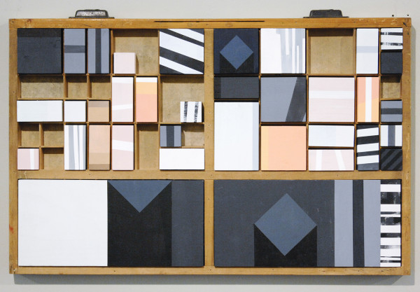 Lennard Schuurmans - Aanzet 8 - 83x53cm Acrylverf op hout