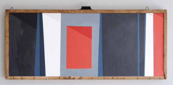 Lennard Schuurmans - Swin and Sleep - 36x82cm Acrylverf op hout