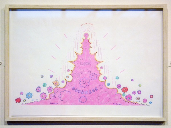 Lily van der Stokker - Hallelujah - Viltstift op papier