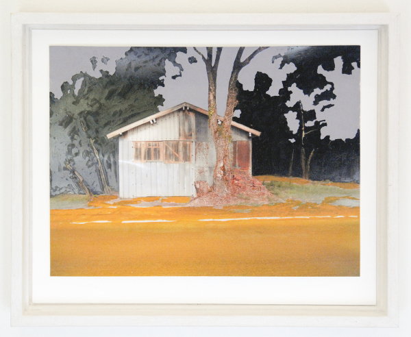 Lisette Frimannslund - Day 11, 16,54,08 - 27x33cm Zeefdruk + Oostindische Inkt op Canon inkjet print