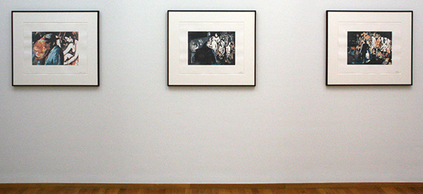 Luc Tuymans - ALLO - Portfolio (serie van 3 zeefdrukken in 9 kleuren op BFK Rives 250grm papier oplage 50 + 10 AP