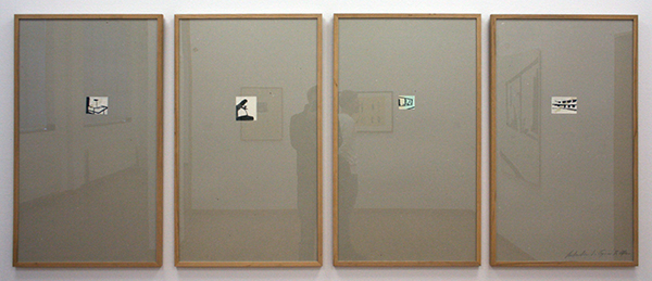 Luc Tuymans - Recherches - 4 Zeefdrukken gemonteerd op grijs karton oplage 100 + 10 AP