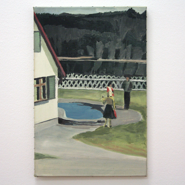 Luc Tuymans - Suspended - Olieverf op doek