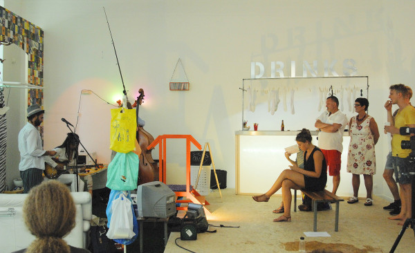 Maarten Bel - Cafe Bel - Mixed media installatie