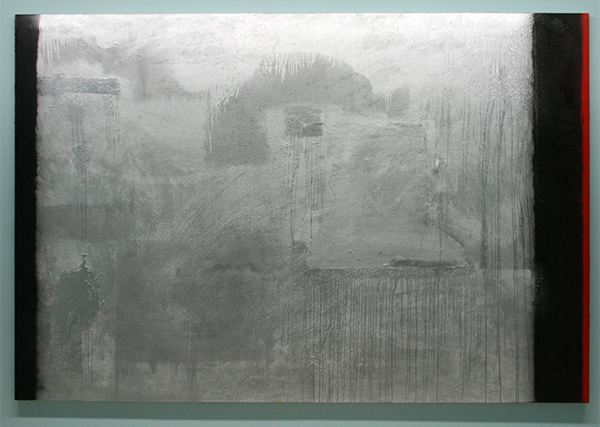 Marc Bijl - I Am Not Afraid Anymore - Hoogglansverf, epoxyhars, cement en spuitbus op doek Marc Bijl - I Am Not Afraid Anymore - Hoogglansverf, epoxyhars, cement en spuitbus op doek