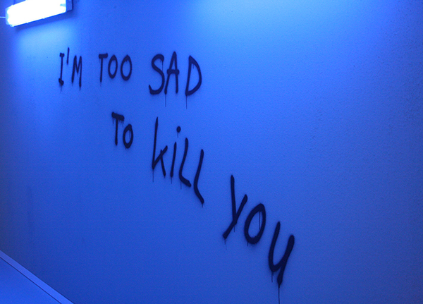 Marc Bijl - I Am Too Sad To Kill You - Spuitbus Marc Bijl - I Am Too Sad To Kill You - Spuitbus