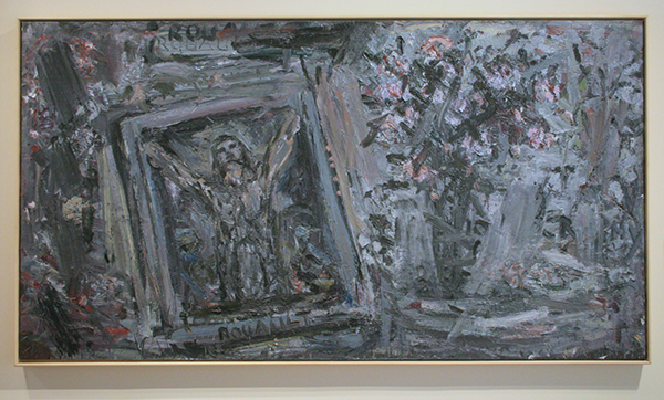 Marc Mulders - Bloemen 'Rouault' - Olieverf op doek