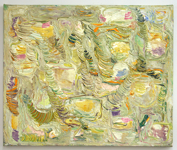 Marc Mulders - Bloemenakker met zonnebloemen - 50x60cm Olieverf op doek