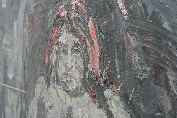 Marc Mulders - Ecce Homo - Olieverf op doek (detail)