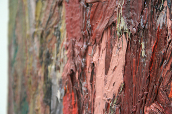 Marc Mulders - Everzwijn I - Olieverf op doek (detail)