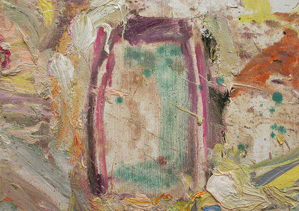 Marc Mulders - Le Jardin d'eau - 110x290cm Olieverf op doek (detail) Marc Mulders - Le Jardin d'eau - 110x290cm Olieverf op doek (detail)_2