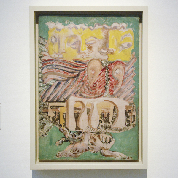 Marc Rothko - Het Voorteken van de Adelaar - Olieverf en grafiet op doek, 1942