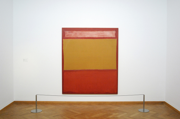 Marc Rothko - Red Band - Olieverf op doek, 1955