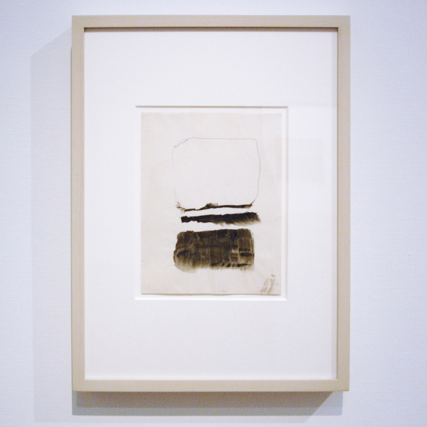 Marc Rothko - Zonder Titel - Gewassen pentekening met inkt op velijnpapier, 1961