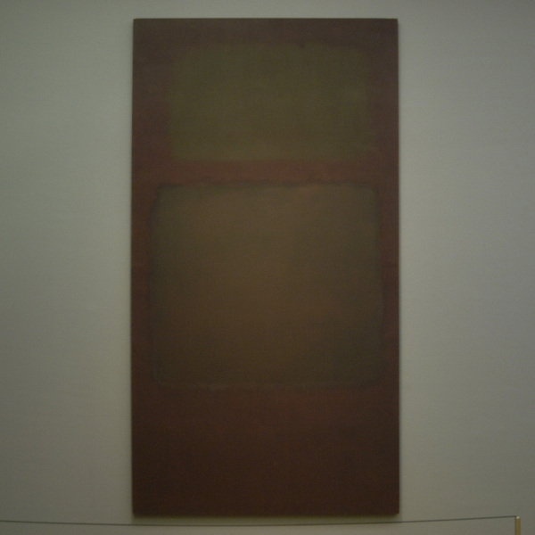 Marc Rothko - Zonder Titel - Mixed media op doek, 1963