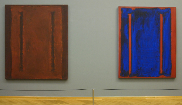 Marc Rothko - Zonder Titels (Schetsen voor Harvard Mural) - Mixed media op doek, 1958 & 1962