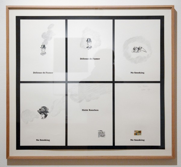 Marcel Broodthaers - Das Recht - Zeefdruk en offset op karton, 1972