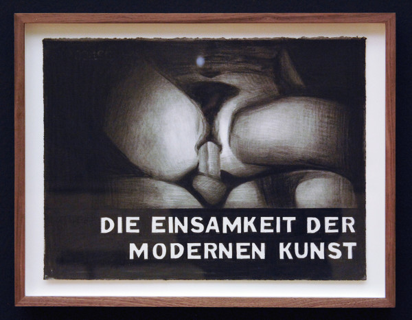 Marcel van Eeden - Sammlung Boryna - Installatie van 66 werken op papier en 2 sculpturen