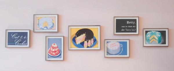 Marcel van Eeden - serie Cakes - 19x28cm & 28x38cm Potlood op papier