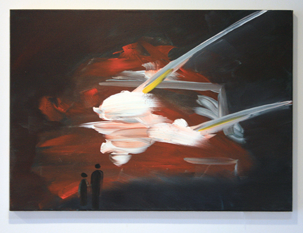 Marie Reintjes - Fire - 70x50cm Acrylverf op canvas