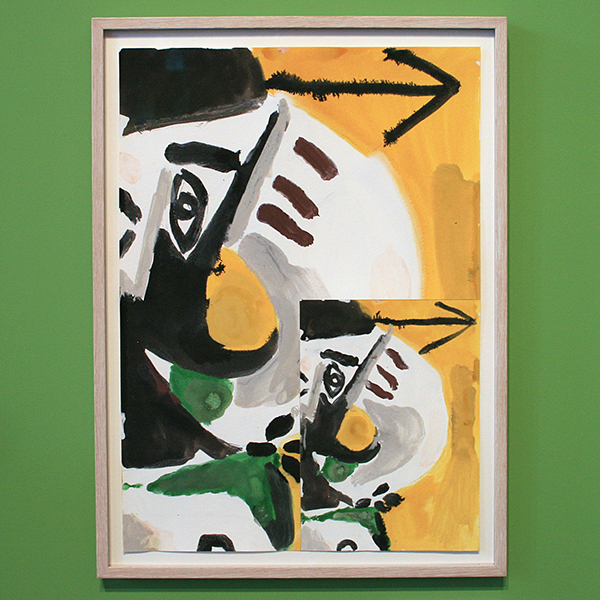 Marijn van Kreij - Untitled (Picasso, Reclining Nude on Blue Divan, 1960)