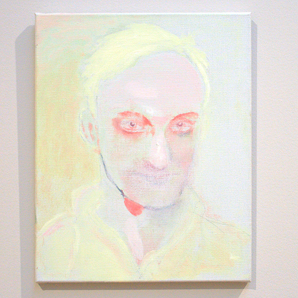 Marlene Dumas - Portret van Mark Molenaar - Olieverf op doek 184