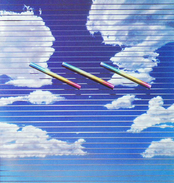 Masoud Yasami - Page Sky - Litho (omstreeks 1986)