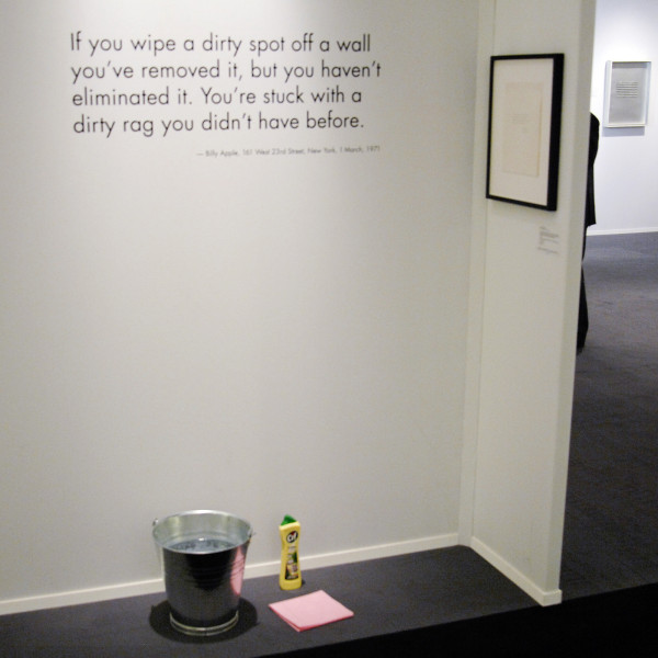 Mayor Gallery - Billy Apple