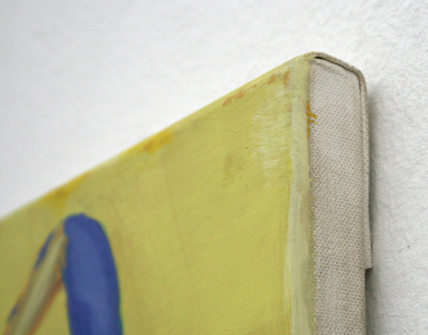 Micha Patiniott - Brushface - 97x80cm Olieverf op doek (detail) Micha Patiniott - Brushface - 97x80cm Olieverf op doek (detail)