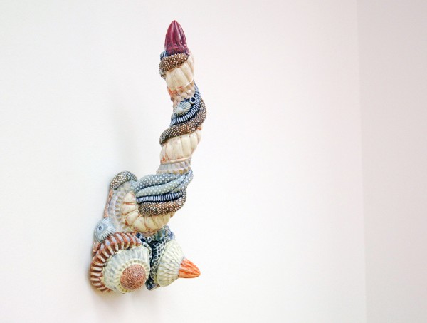 Michel Gouery - Bio-mechanical-peg - Geglazuurd aardewerk, 2015