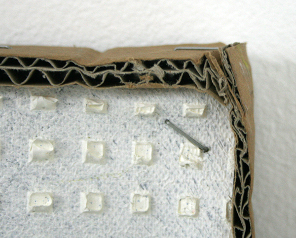 Michiel Ceulers - Even a clock that doesn't work is right twice a day it's applause simply dies - 132x109cm Olieverf en spuitbus op canvas en karton (detail) Michiel Ceulers - Even a clock that doesn't work is right twice a day it's applause simply dies - 132x109cm Olieverf en spuitbus op canvas en karton (detail)