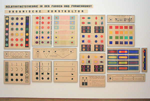 Mikhail Matyushin - 16 maal Organische Kunstkultus - Papier, potlood, Oost-Indische inkt en gouache op papier 1914-1924