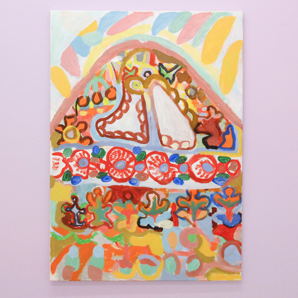 Mirjam Jacob - Untitled - 70x50cm Acrylverf op canvas